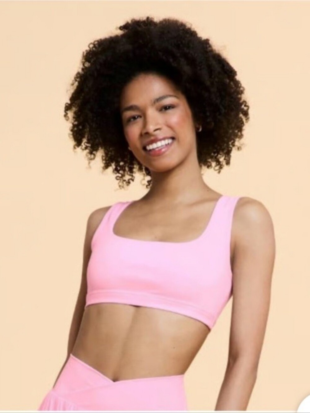 Blogilates Criss Cross Princess Bra Pink
